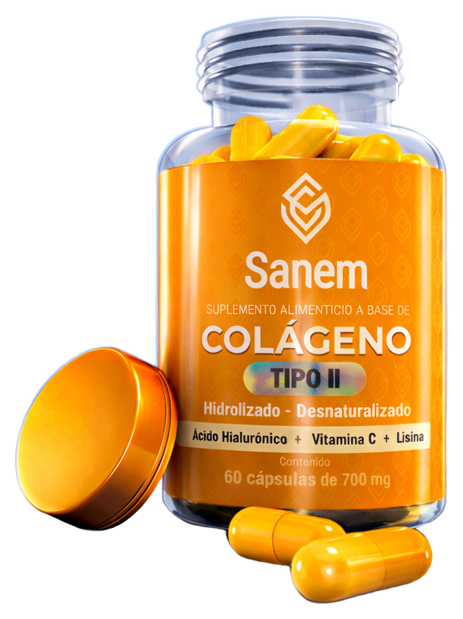 Sanem Colágeno Tipo 2 — 60 cápsulas